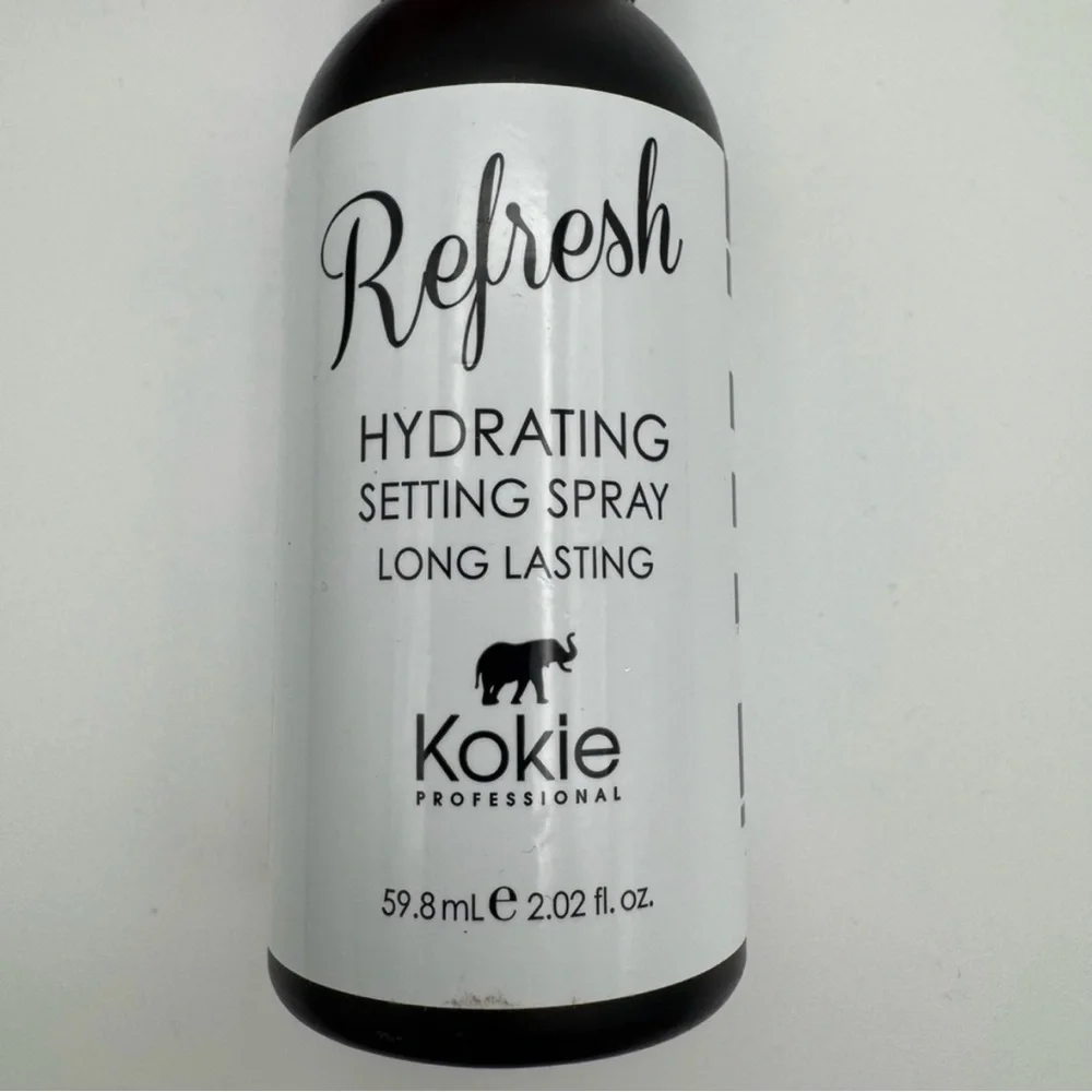 Kokie Professional Refresh Hydrating Setting Spray Long Lasting 2.02oz Moisture